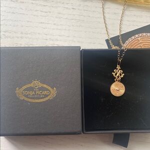 Sonja Pickard Gold Charm Necklace
